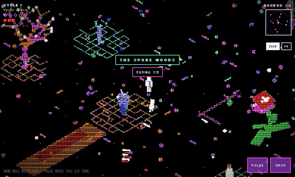 Cosmomatrix Seeker gameplay screenshot