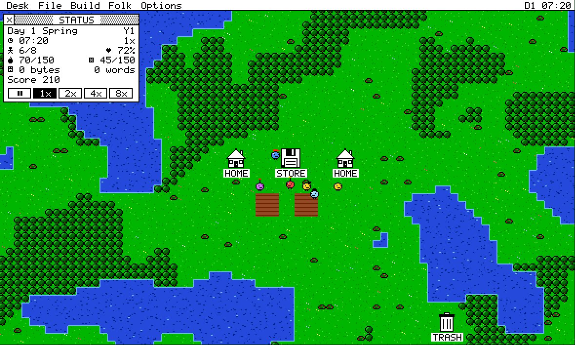 Desktop Folk gameplay screenshot