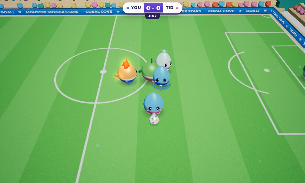 Monster Soccer Stars gameplay screenshot